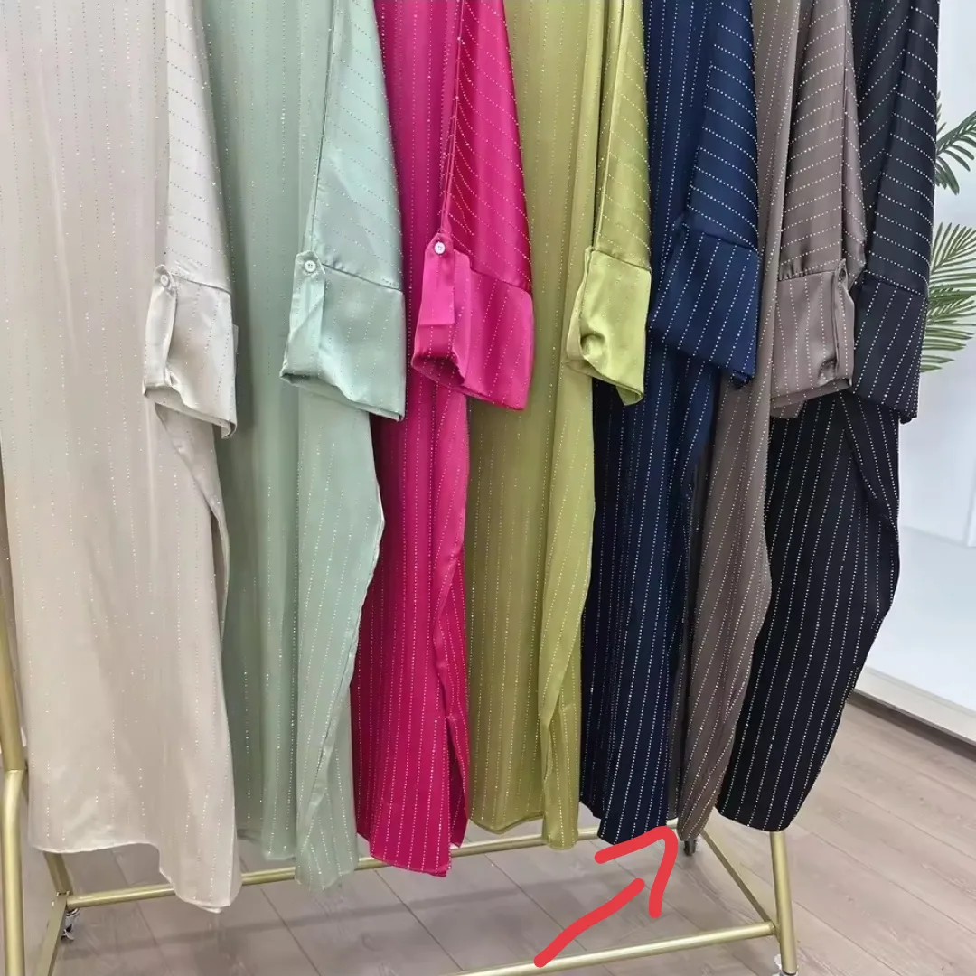 1 Brown Kaftan Abaya Dress For Sale thumbnail