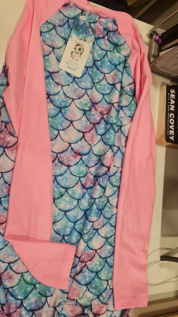 Mermaid Scale Kids Swimsuit 5 image indicator(8)