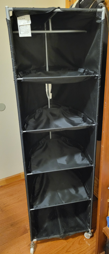 IKEA Corner Shelf Unit - Black