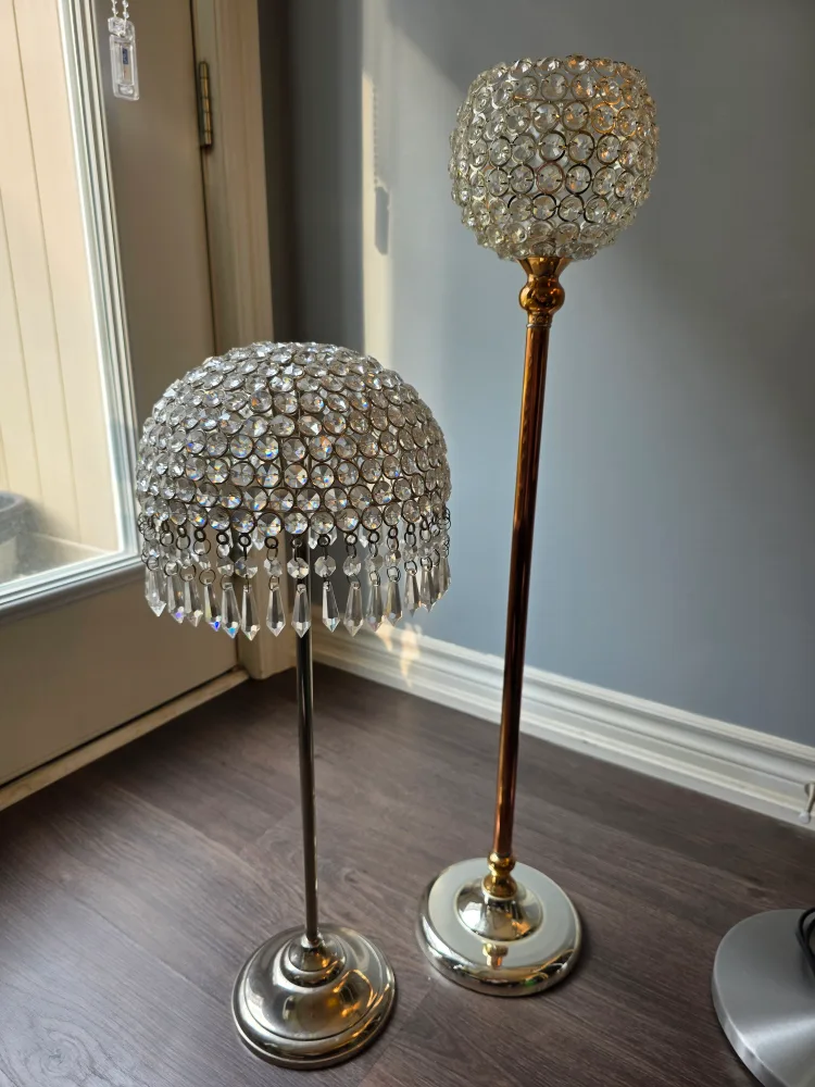 Elegant Crystal Lamp - Battery Operated image indicator(6)