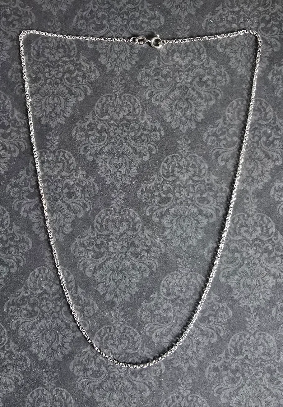 New 925stamp Sterling Silver chain thumbnail