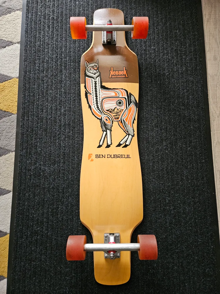 (LIKE NEW) Kebbek Ben Dubreuil longboard image indicator(2)