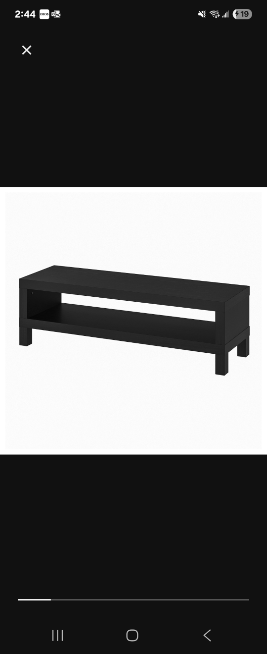 IKEA Lack TV Unit - Black