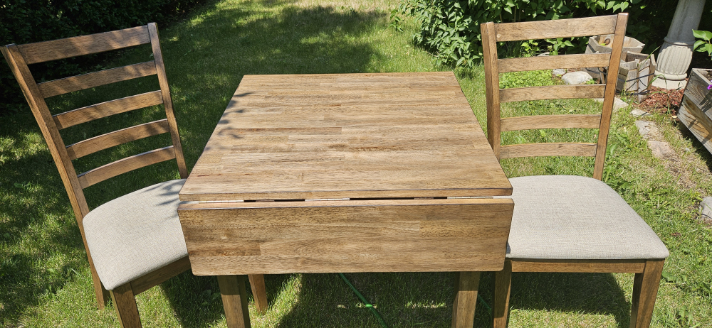 Dining Table Set with 2 Chairs