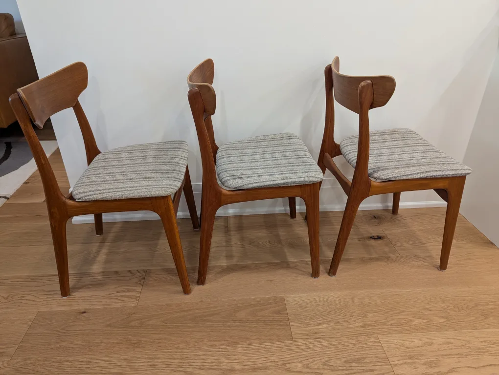 Danish Teak Dining Chairs image indicator(2)