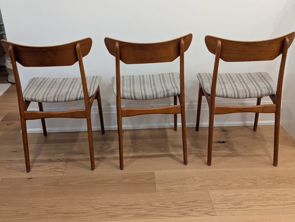 Danish Teak Dining Chairs - photo 3
