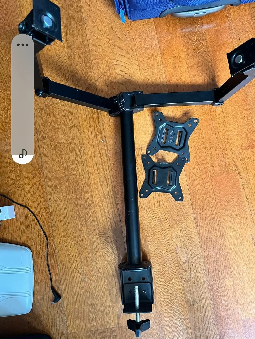 Dual Monitor Desk Mount - Black thumbnail