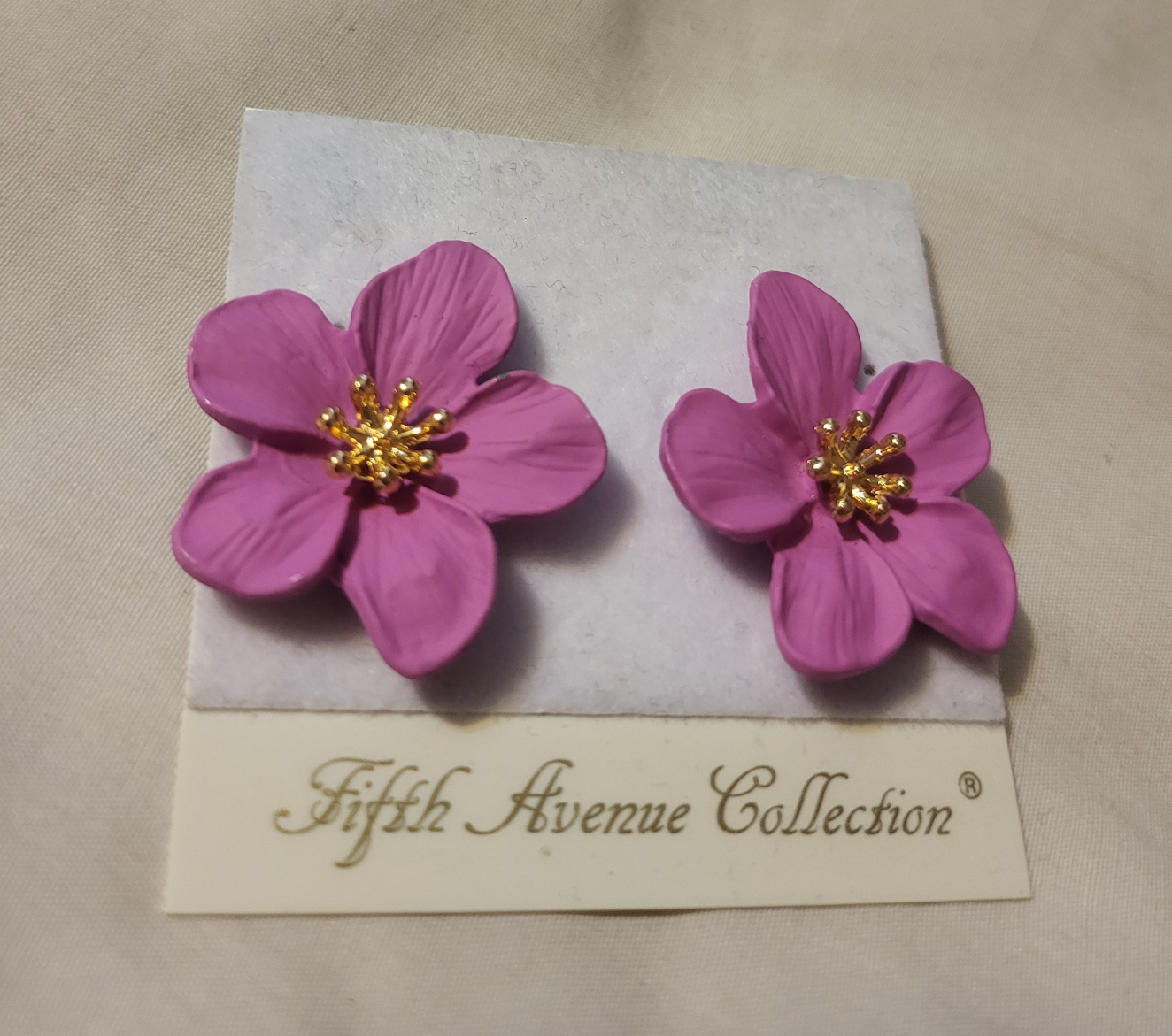 Fifth Avenue Collection Floral Earrings