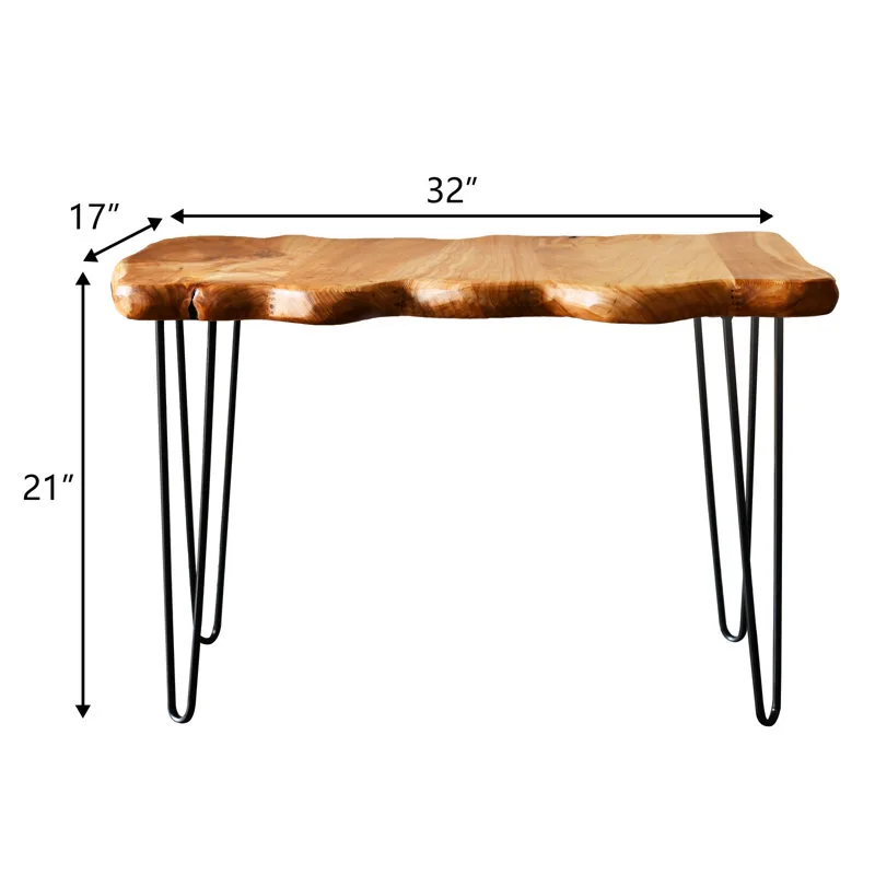 Live Edge Wood Side Table thumbnail