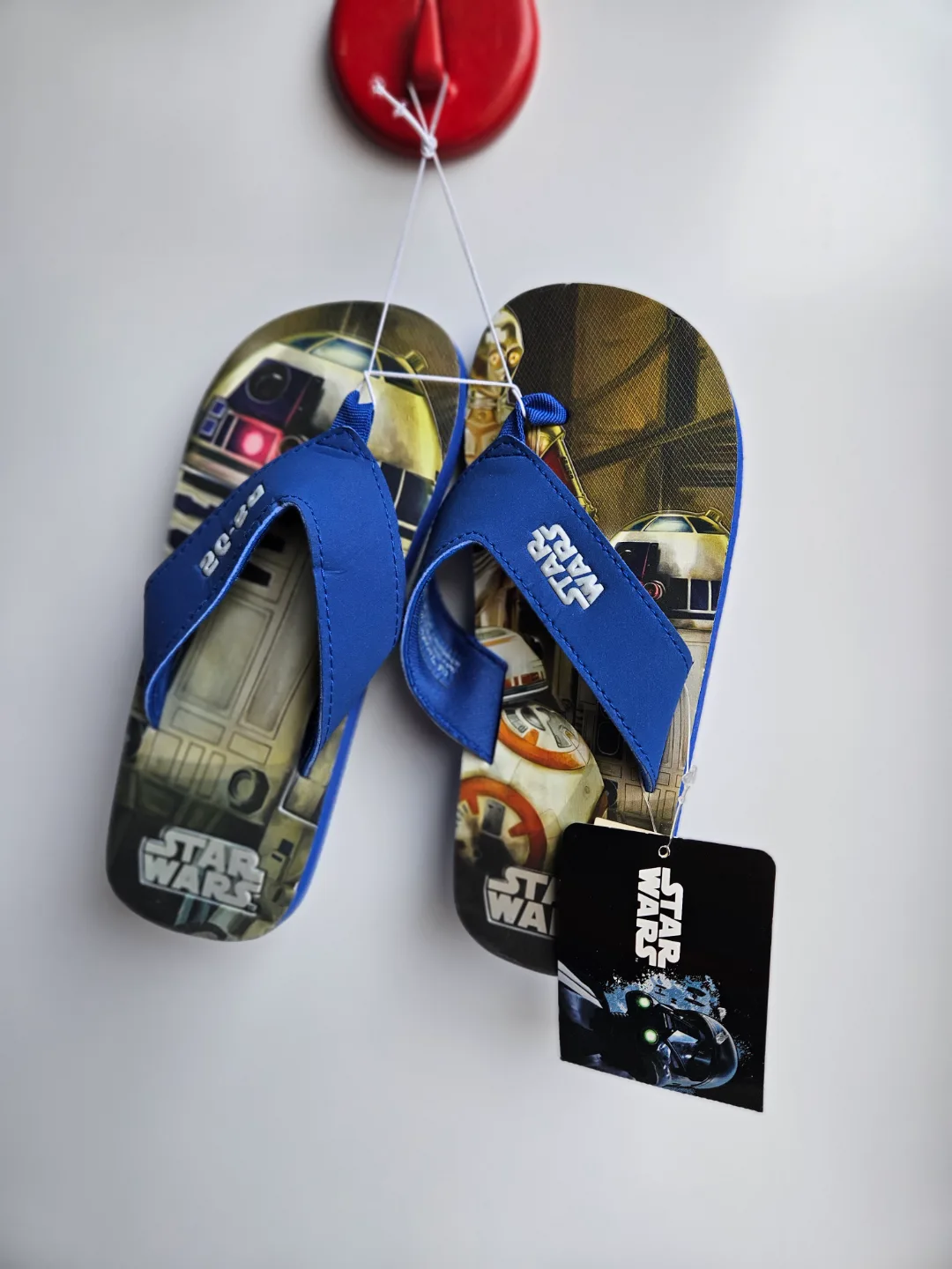 Boys' Blue Star Wars Flip-flops - Size 13-1 thumbnail
