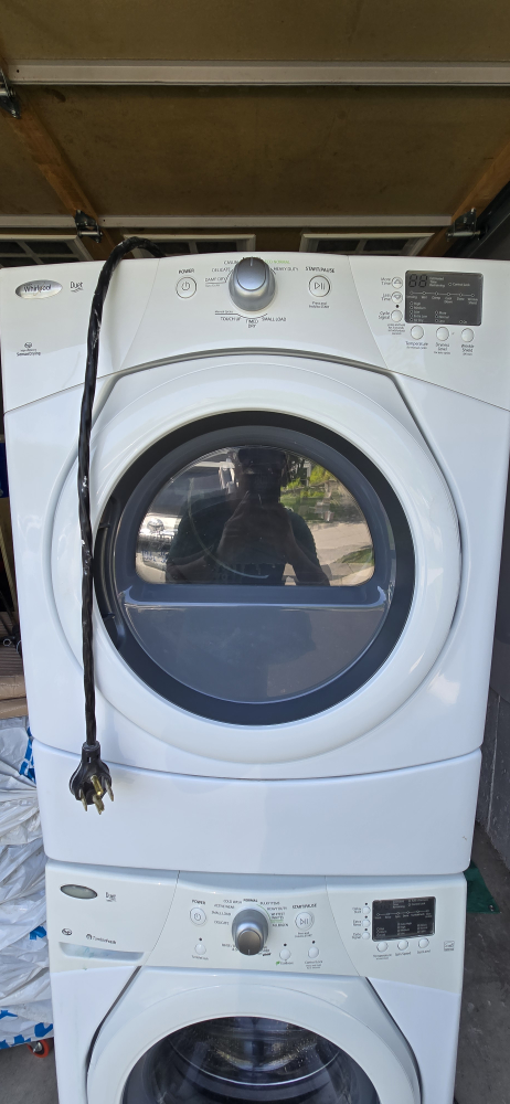 Stackable Whirlpool Duet Washer and Dryer Set - photo 5