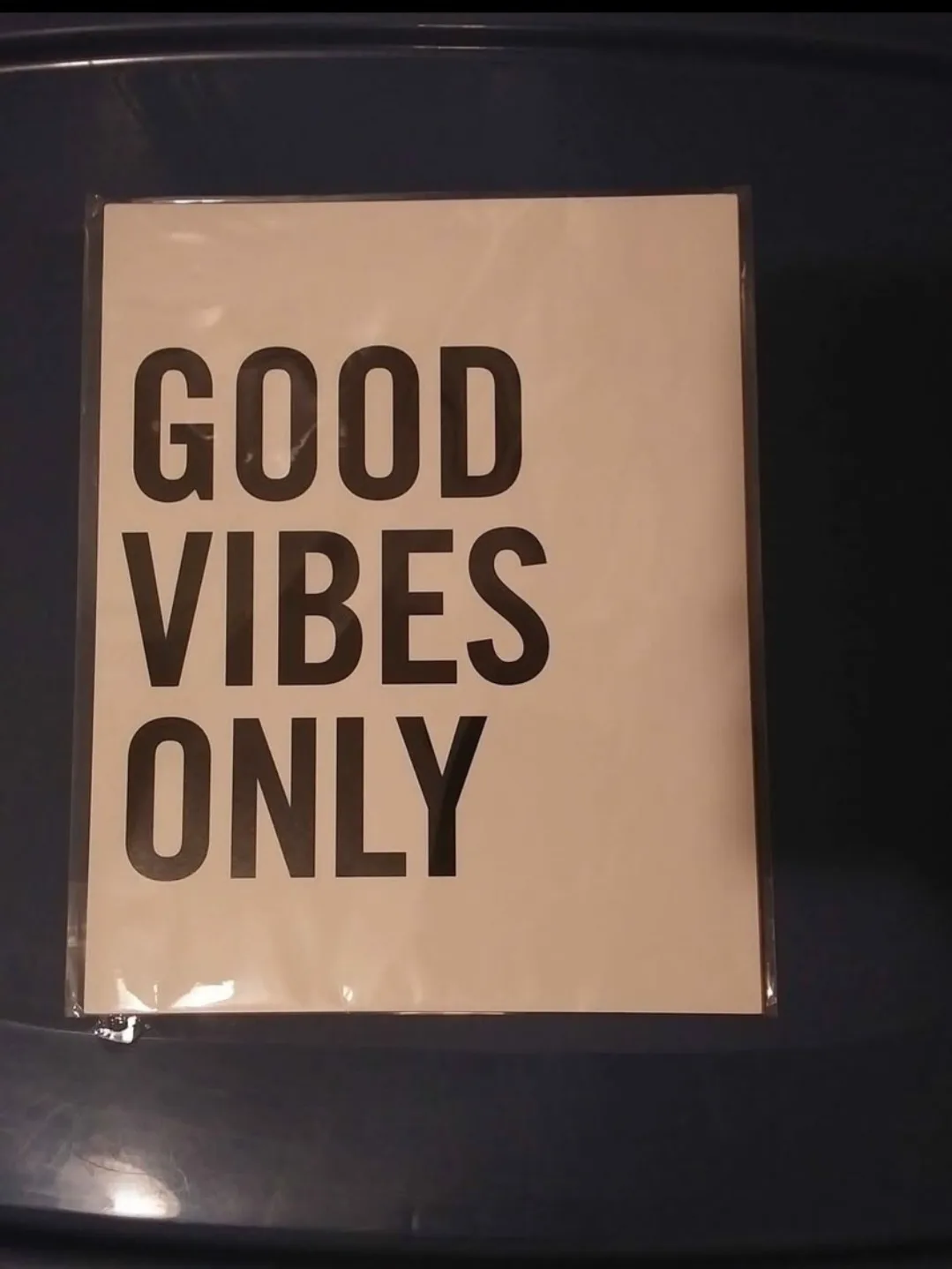 "good vibes only" art print thumbnail