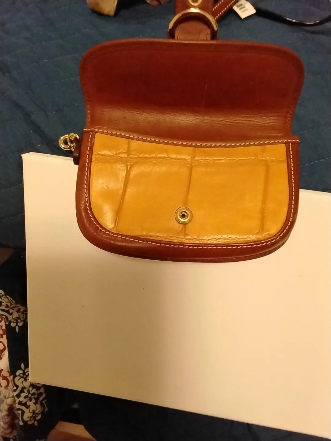 Dooney & Bourke Leather Clutch & Coach Card Holder thumbnail