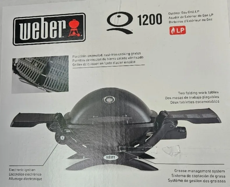Weber Q 1200 Outdoor Gas Grill thumbnail