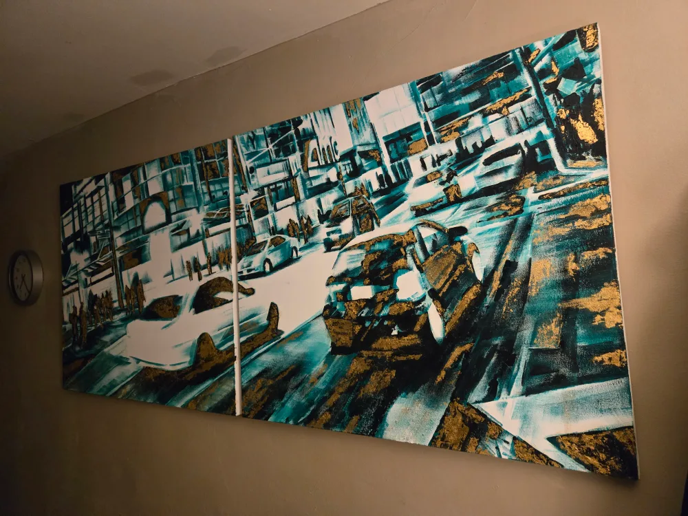 2016 Painting of Yonge and Dundas Square thumbnail