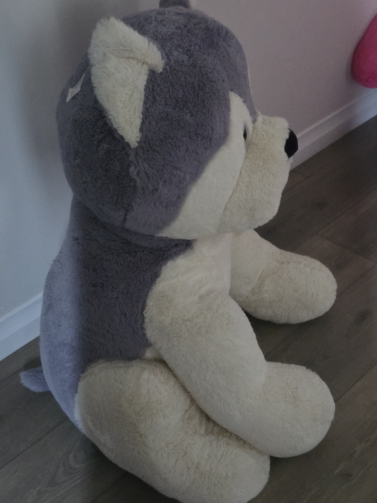 Large Husky Plush Toy - photo 2