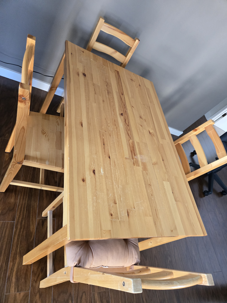 Dining Table and Chairs Set IKEA