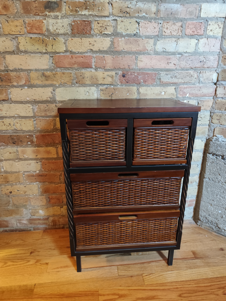 Wooden Storage Dresser
