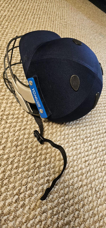 Yonker Cricket Helmet for adults - Navy Blue