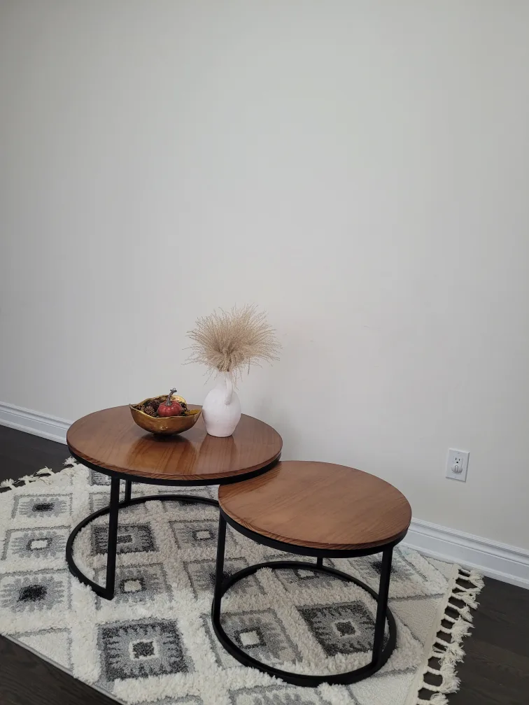 Round Nesting Coffee Tables image indicator(2)