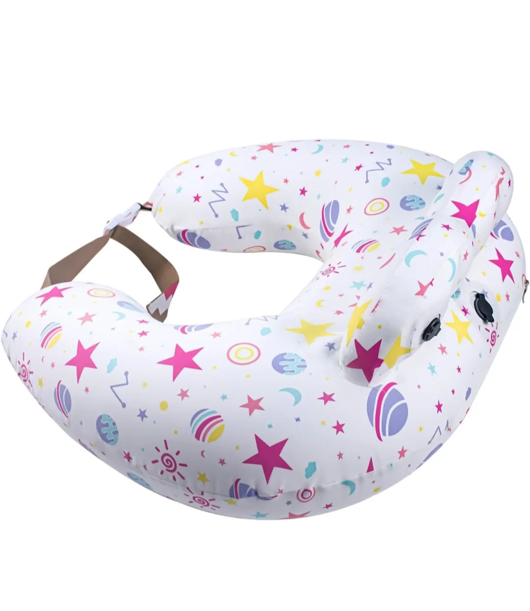 Cotton Inflatable Breastfeeding Pillow for Travel thumbnail