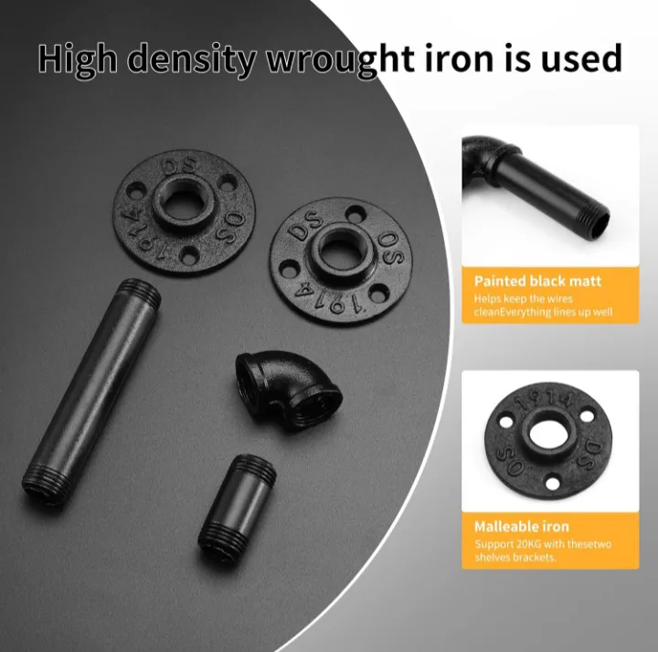 🥕   NEW!  Set of Shelf Brackets - Wall Mounted image indicator(6)