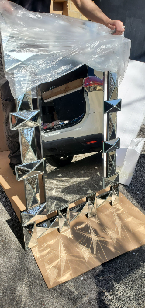 Framed Decorative Wall Mirror