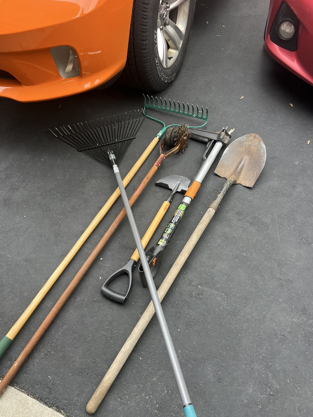 Lot of Gardening Tools