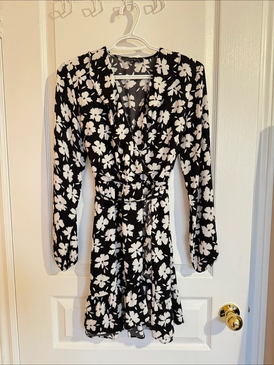 Dynamite Floral Knee Length Dress thumbnail