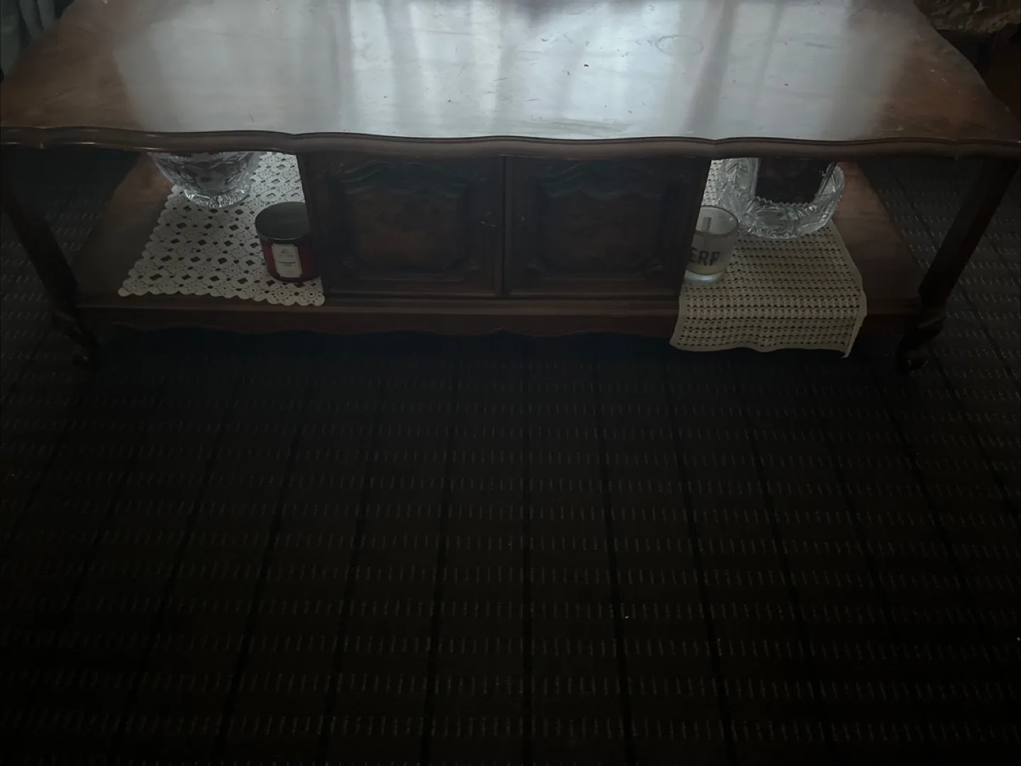 Vintage Wooden Coffee Table thumbnail