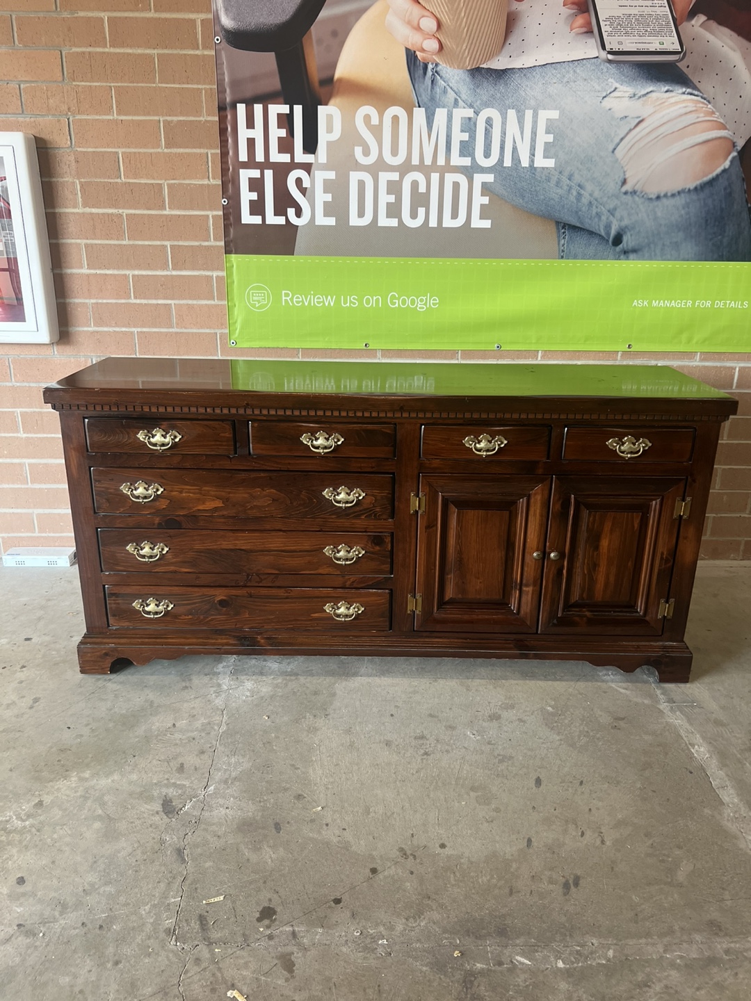 Ethan Allen 10 drawers Dresser