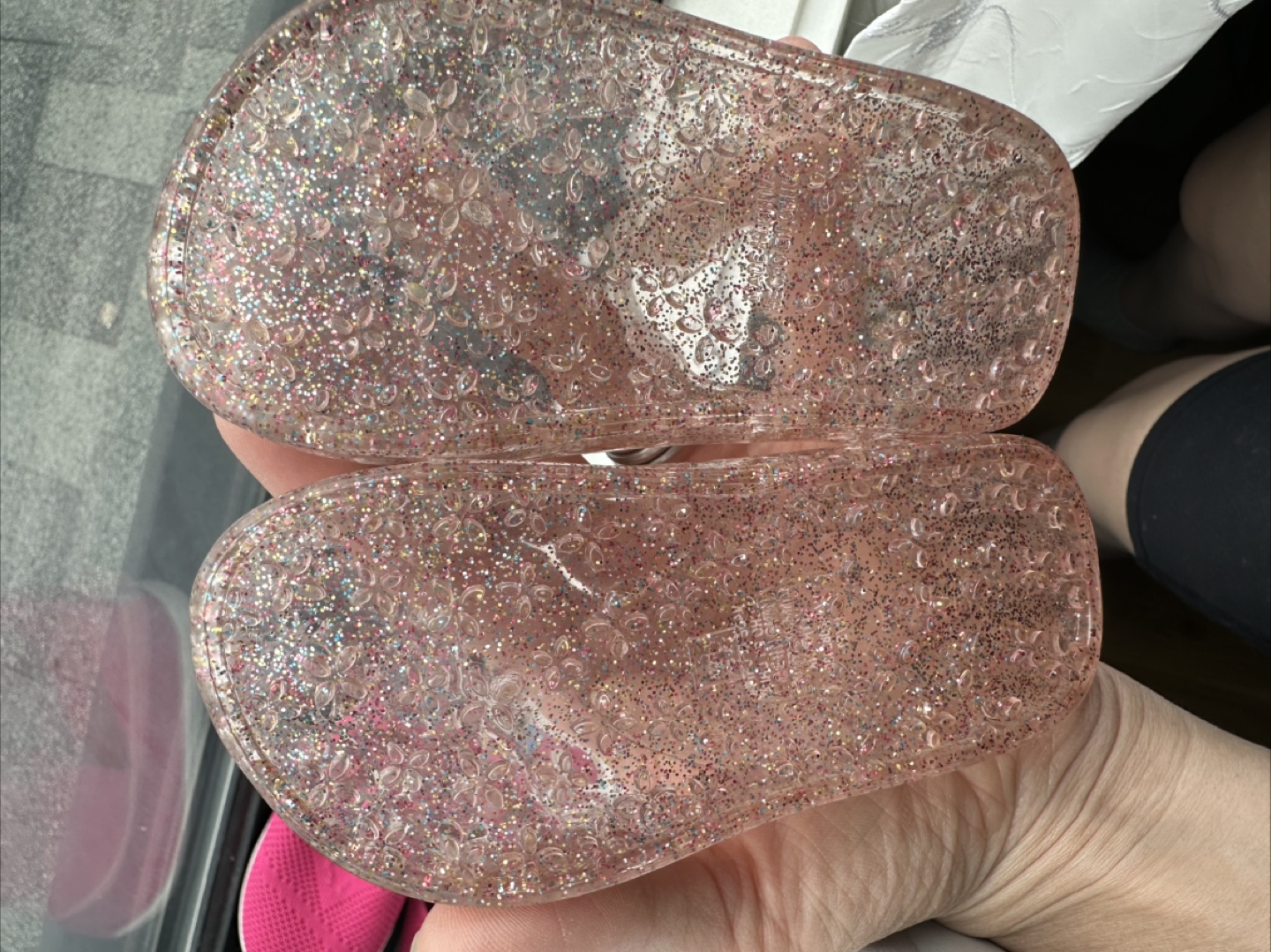 Sparkly Baby Shoes -size 4 - photo 3