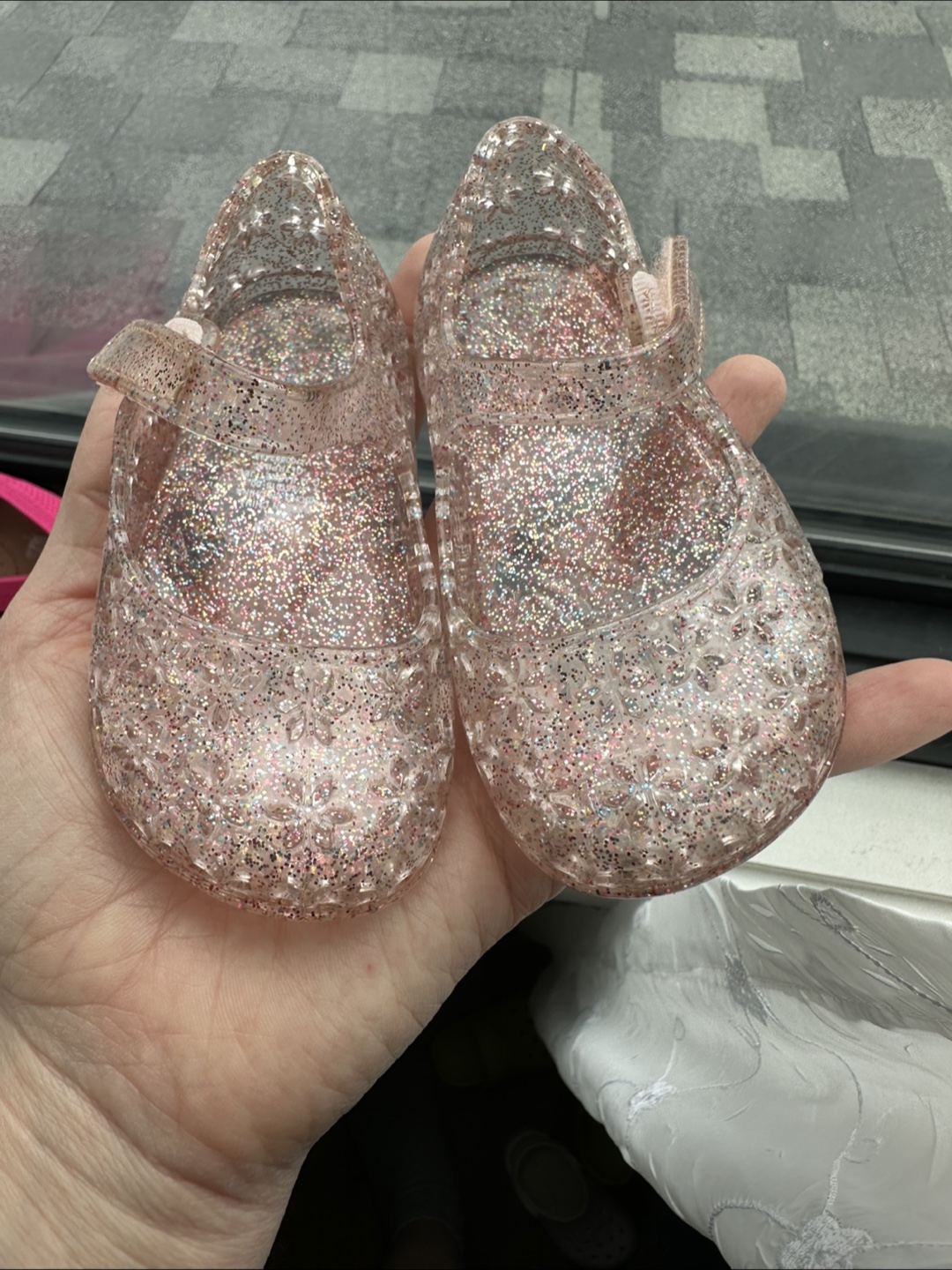 Sparkly Baby Shoes -size 4