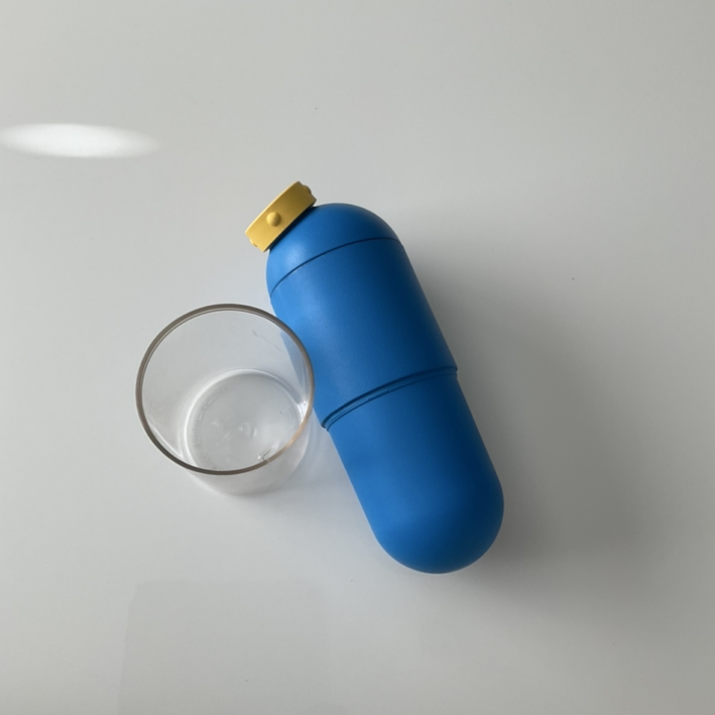 Blue water bottle - photo 2