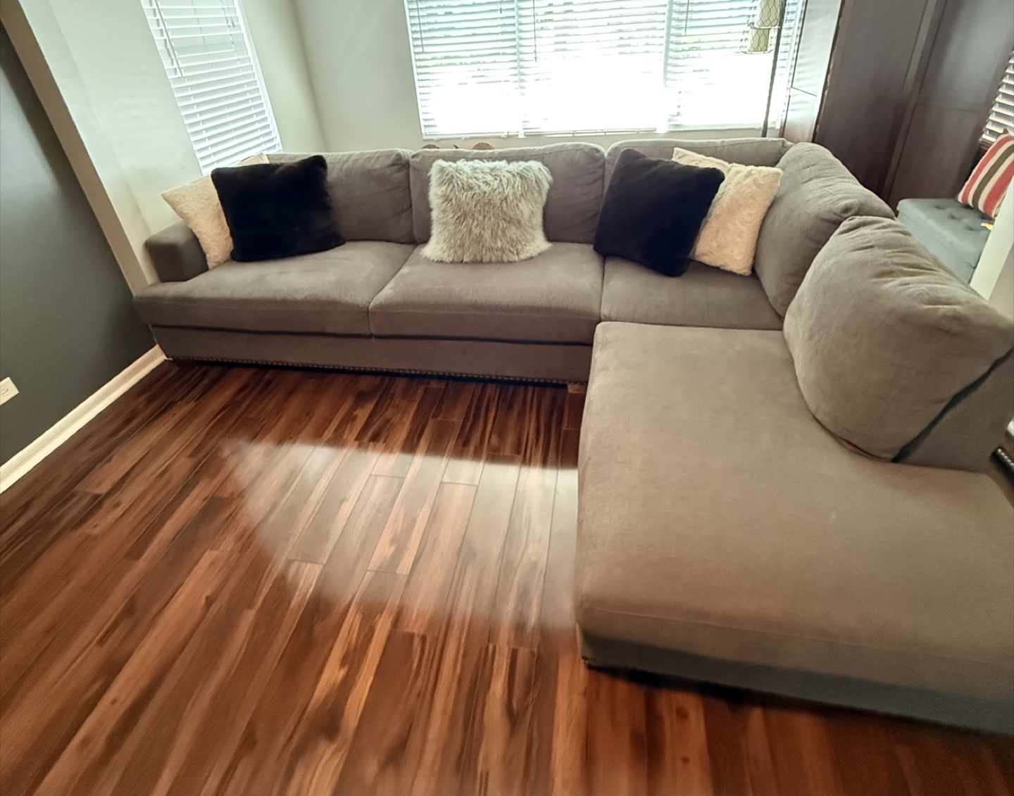 Gray Sectional Sofa