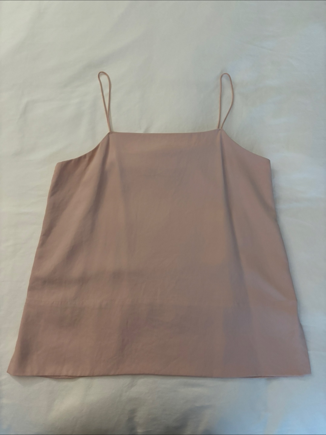 Everlane Pink Spaghetti Strap Top