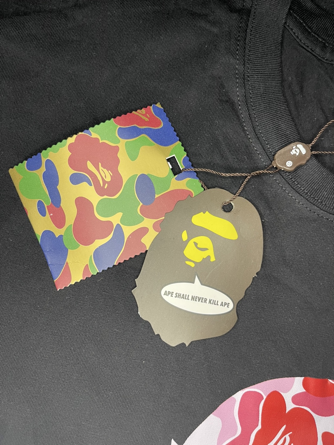 Black pink Bape shirt - photo 3