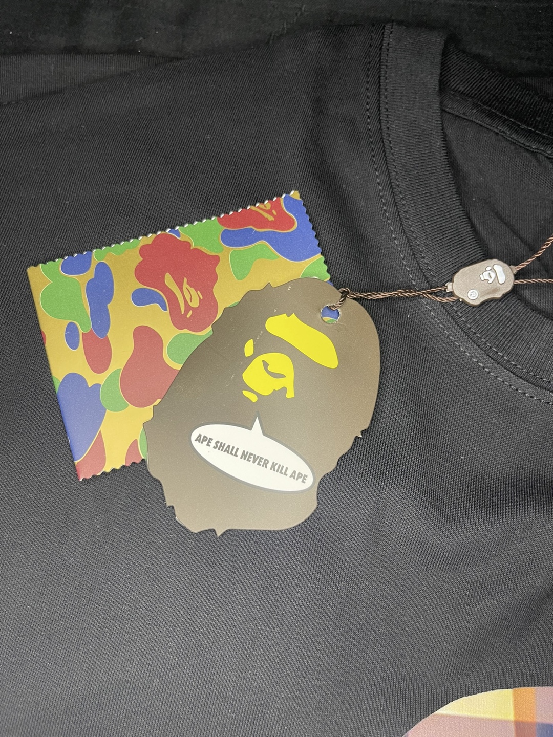 Black Burberry shirt Bape - photo 3