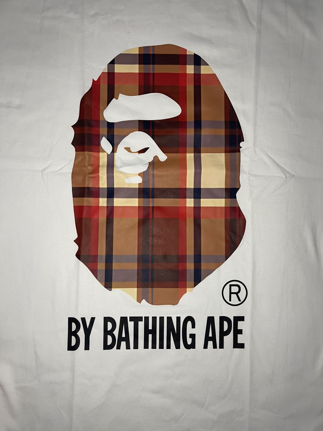 White Burberry Bape shirt - photo 2