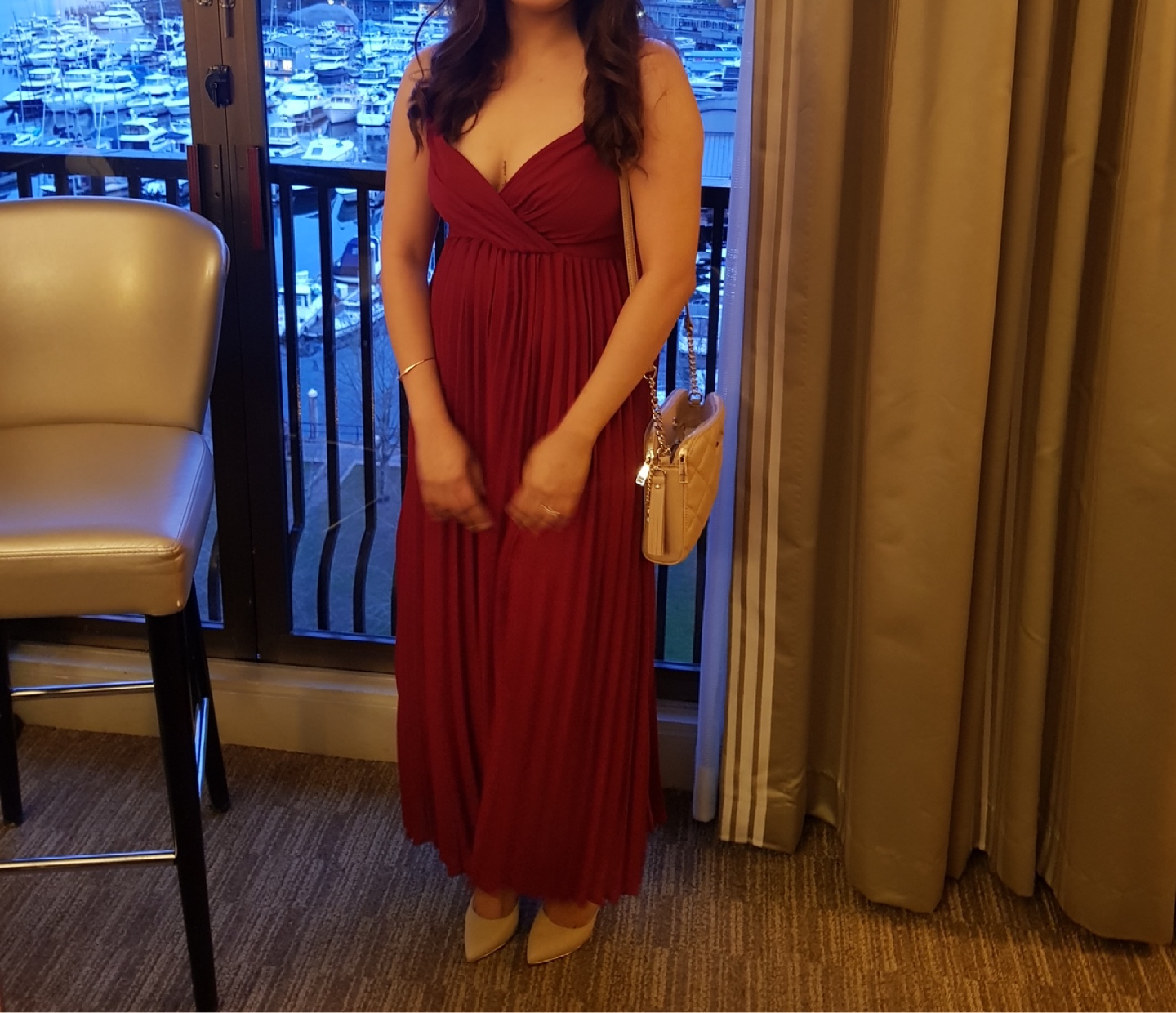 Red Maxi Dress