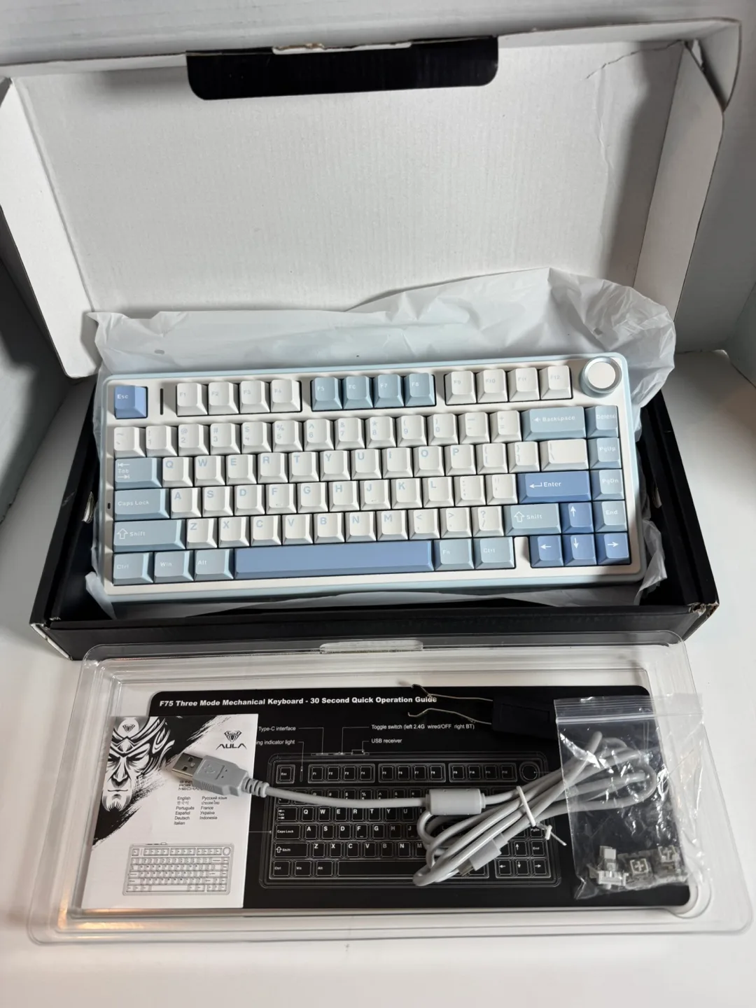 EPOMAKER x Aula F75 Gasket Mechanical Wireless Keyboard thumbnail
