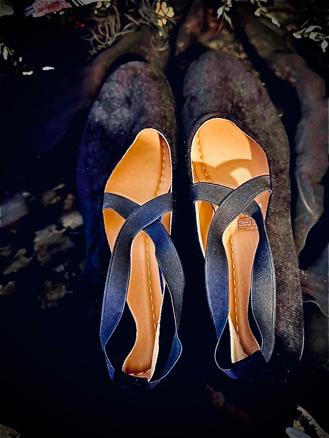 Black Suede Flats image indicator(6)