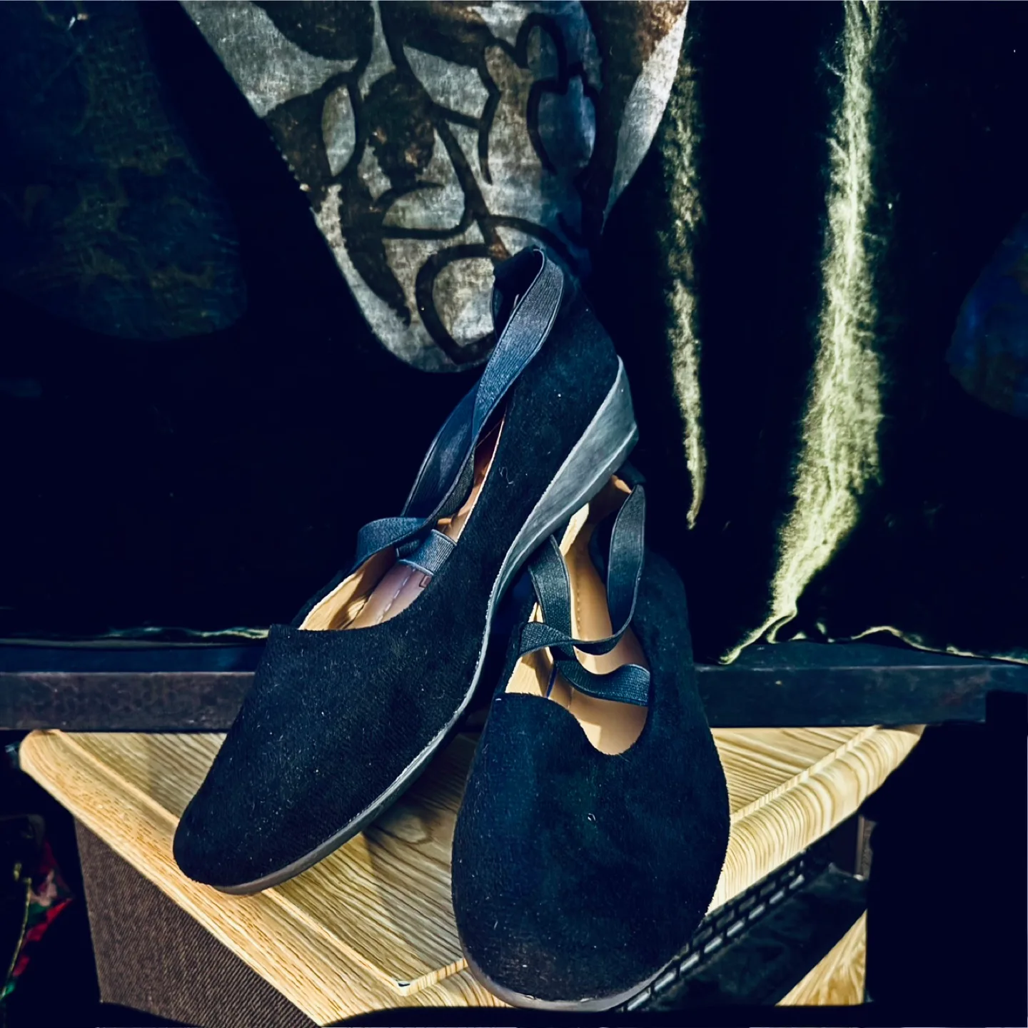 Black Suede Flats image indicator(10)