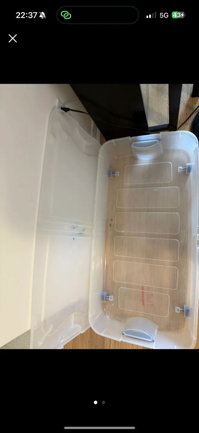 Clear Storage Bin thumbnail