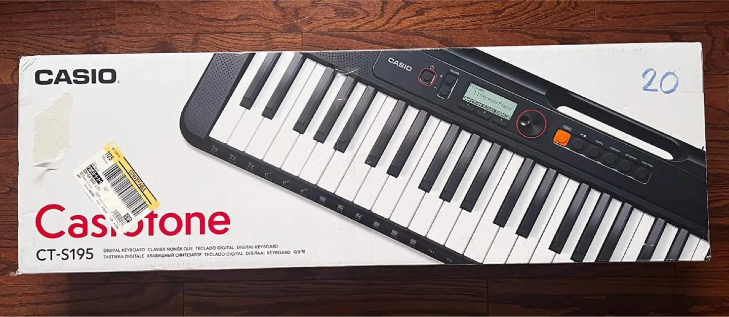Casio Casiotone CT-S195 Digital Keyboard thumbnail