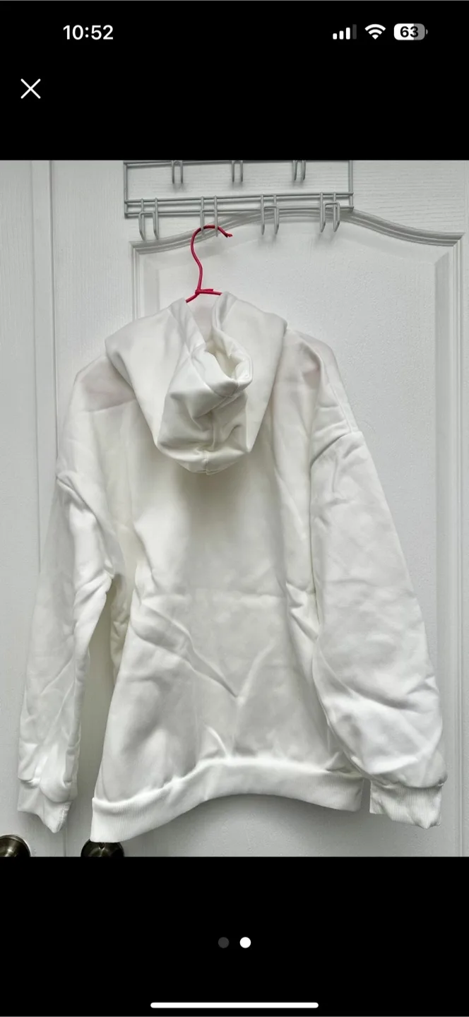 Men/Women’s ’ Cotton Warm Grey or White Hoodie image indicator(4)