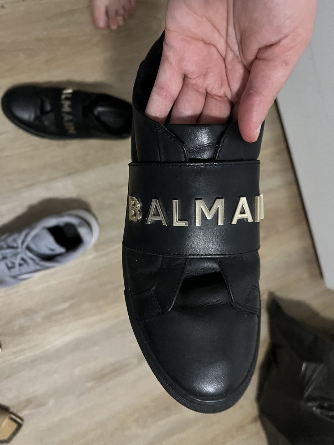 Balmain Paris Black Sneakers - photo 3