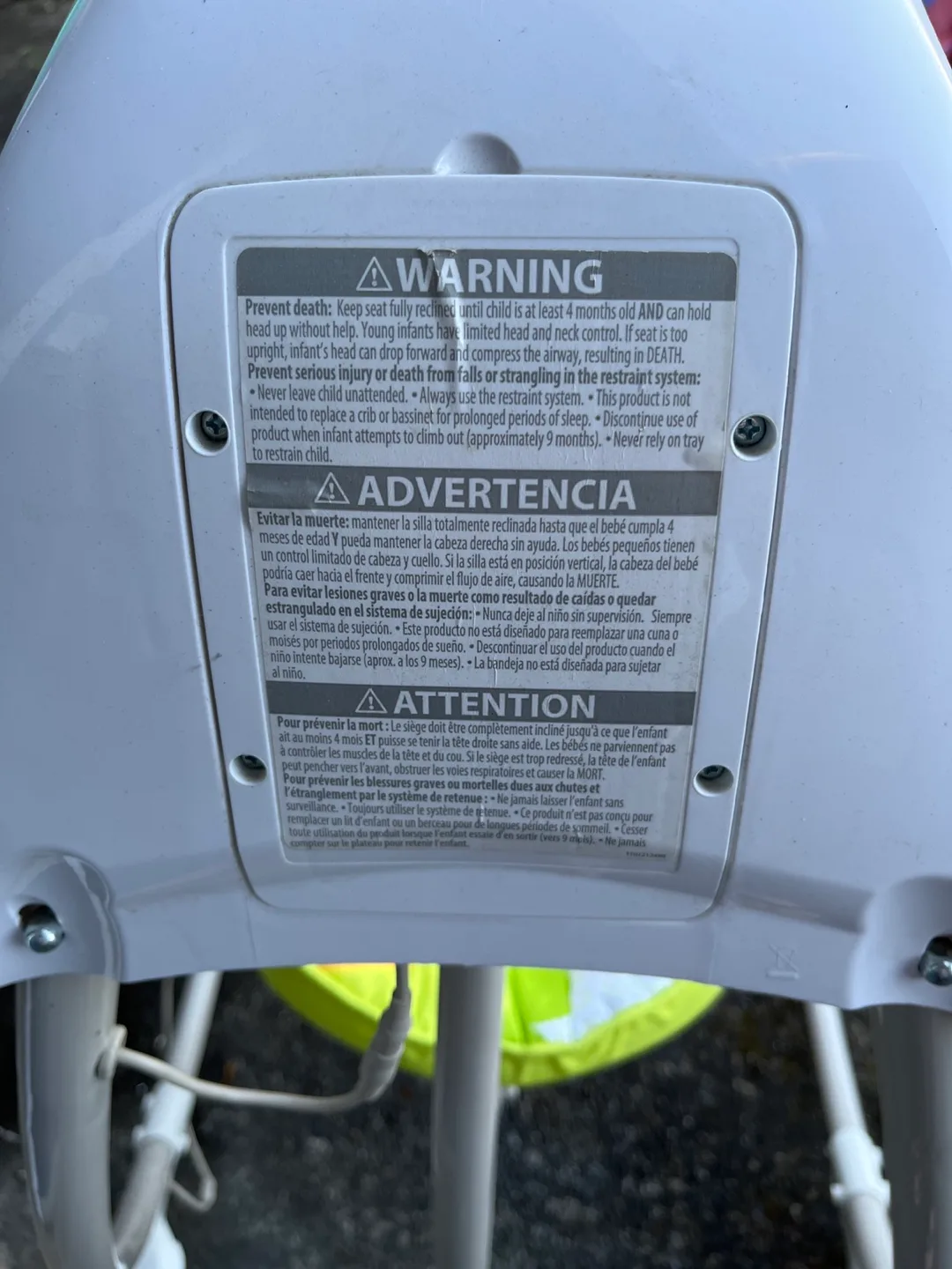 Fisher-Price Baby Swing image indicator(5)