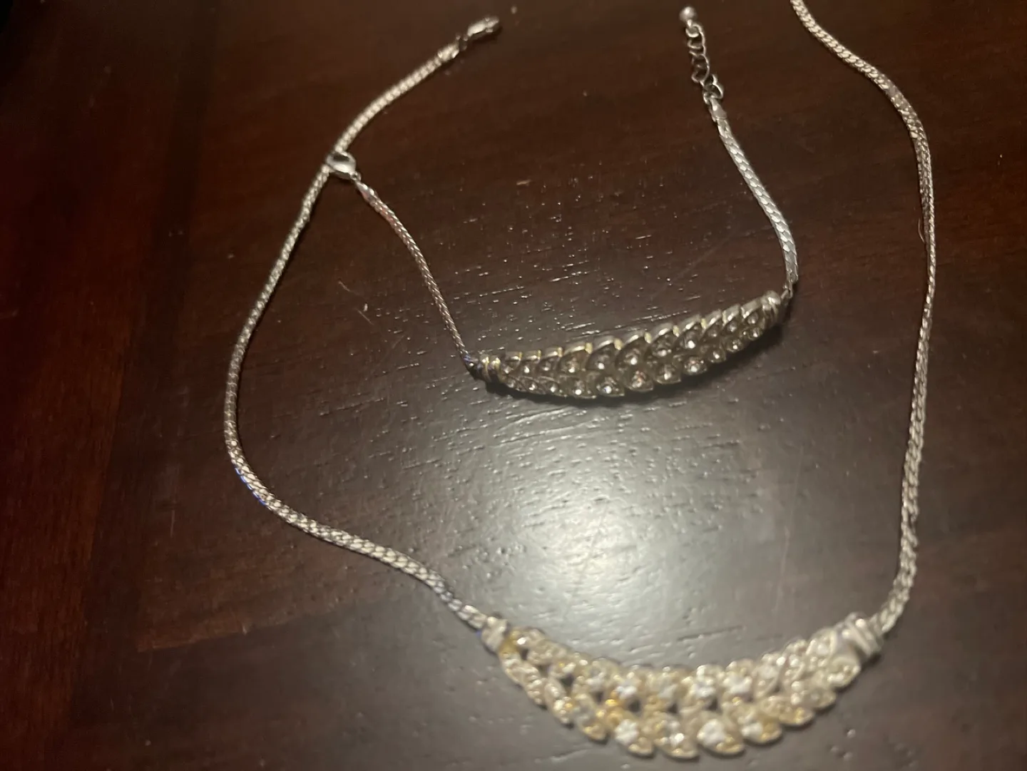 Matching Necklace and Bracelet Set image indicator(4)