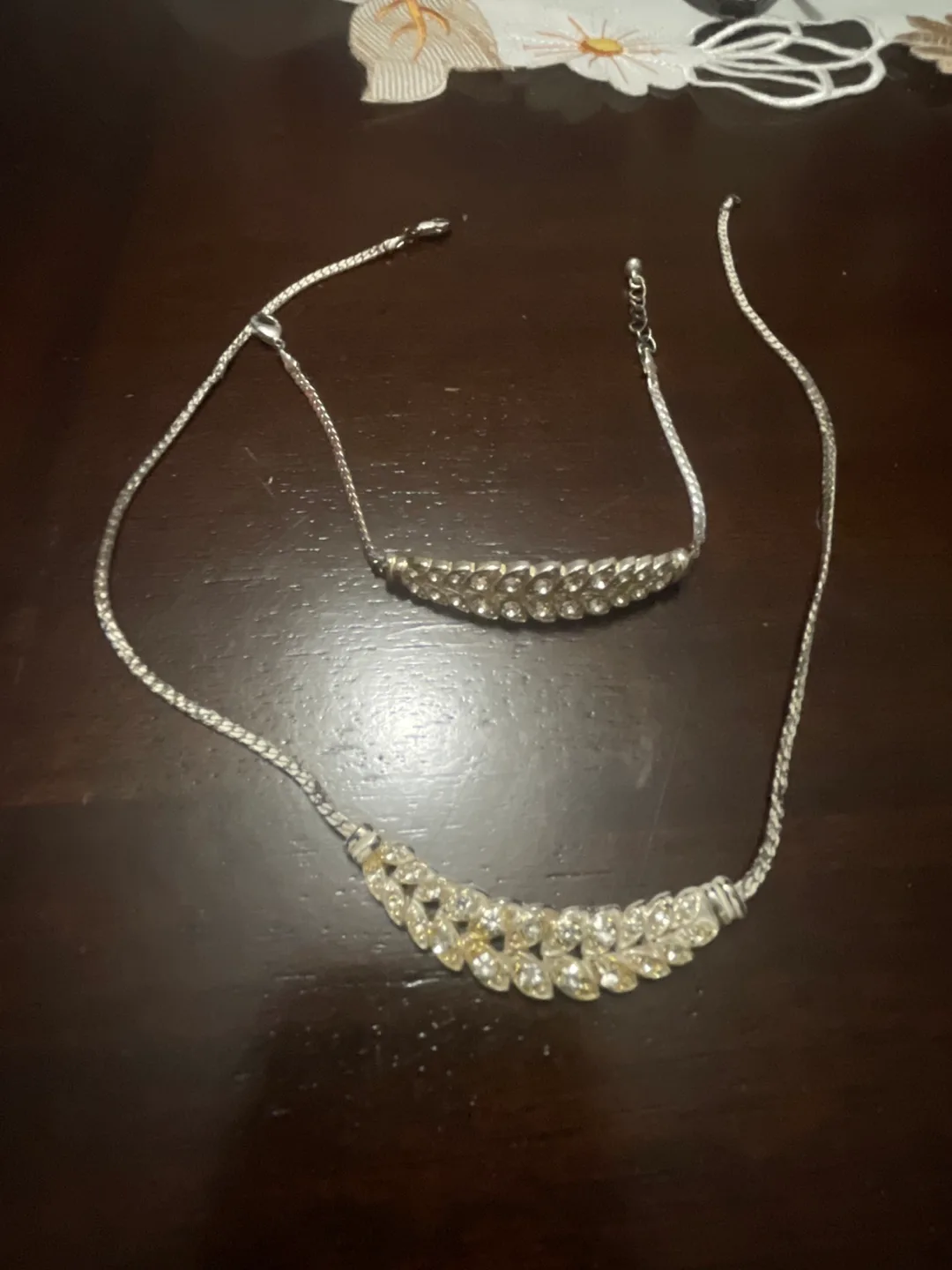 Matching Necklace and Bracelet Set image indicator(2)